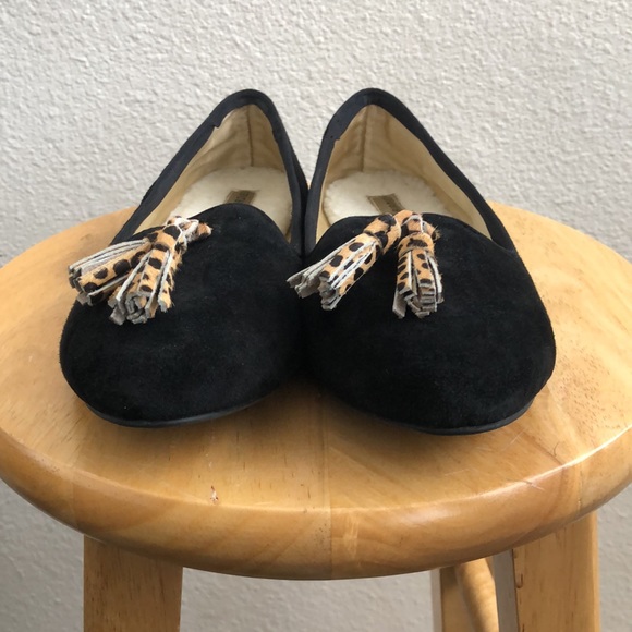 COPY - NWOB Birdies Flats with Cheetah Tassle - Picture 2 of 7